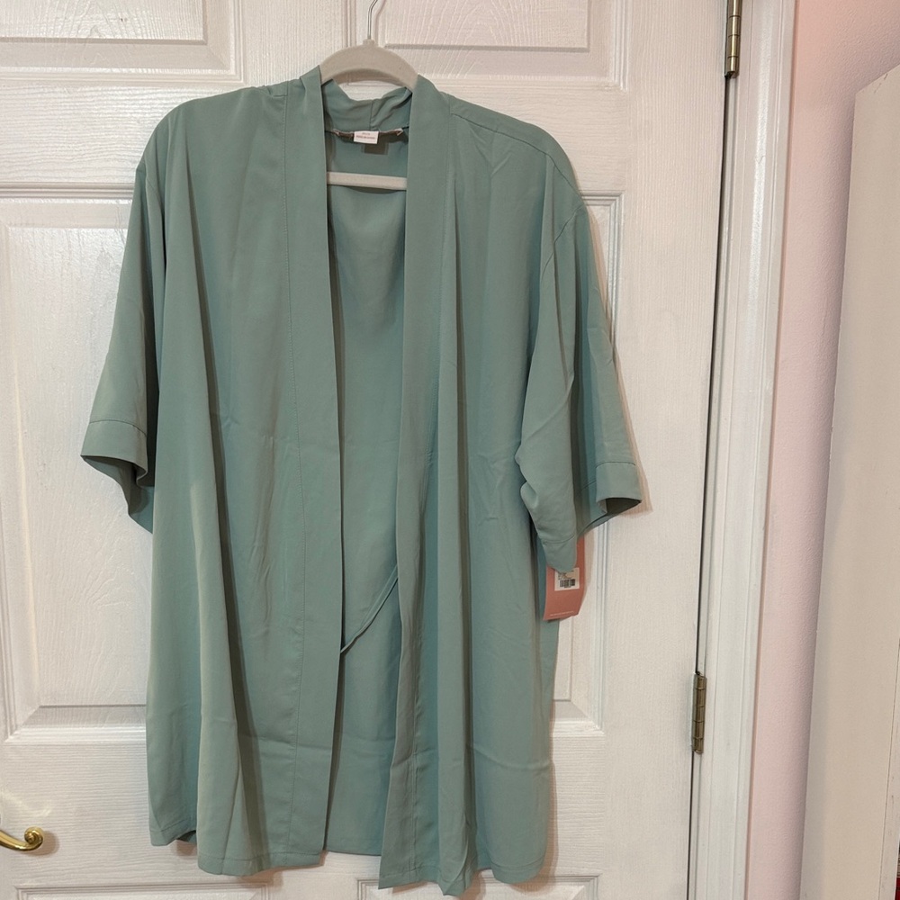 NWT Sage Green Light Robe